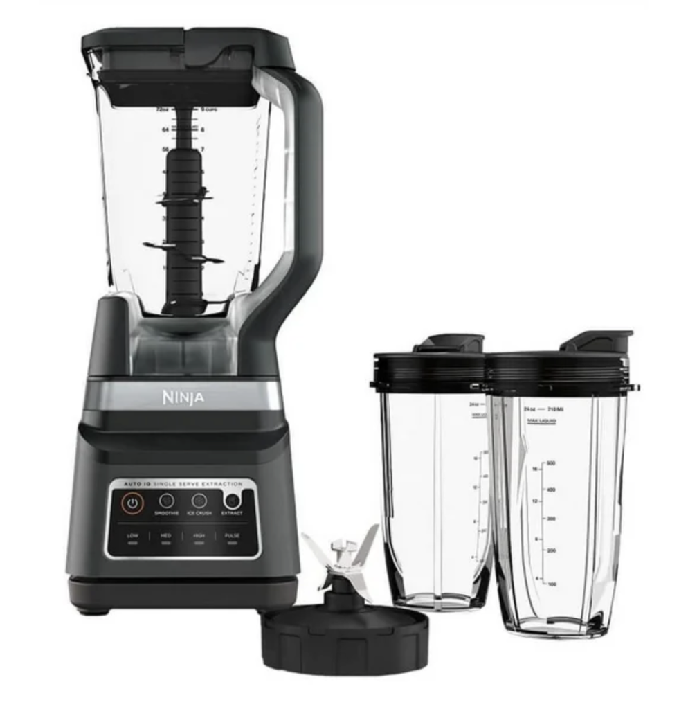LICUADORA NINJA DUO CON 3 PROGRAMAS AUTO-IQ