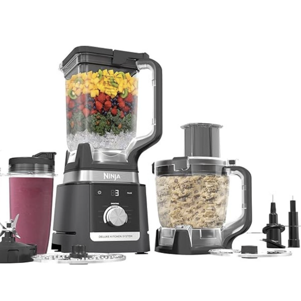 Licuadora Ninja De Lujo - 1600 WATTS Con Procesador De Alimentos - 7 Programas Auto IQ