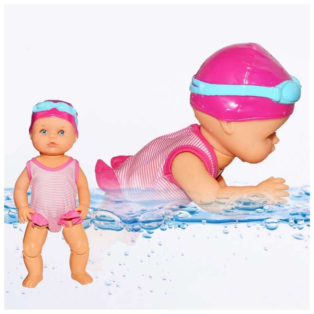 Juguete Muñeca nadadora Rosado