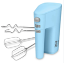 Batidora De Mano Tasty 5 Velocidades 200w Con Turbo Celeste y Blanco