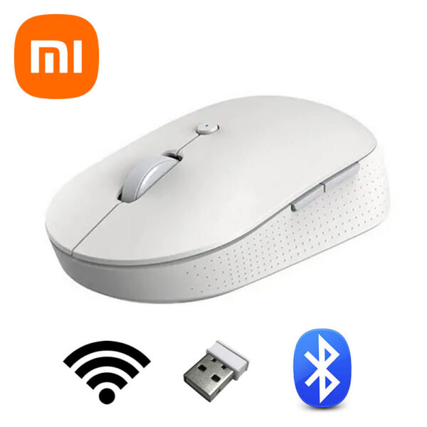 Xiaomi Mi Dual Mode Wireless Mouse Silent Edition Bluetooth 1300dpi
