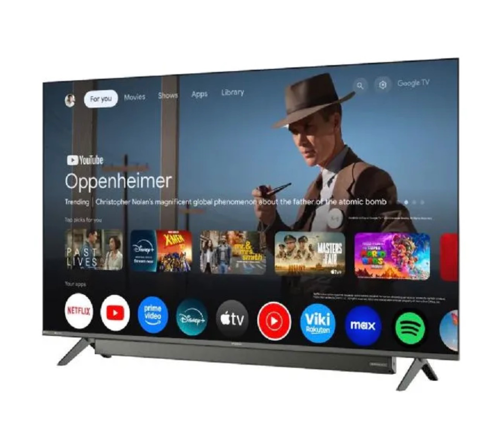 [27-03-130] Televisor Hyundai 32 pulgadas google tv con barra de sonido incluida Promo Mundial