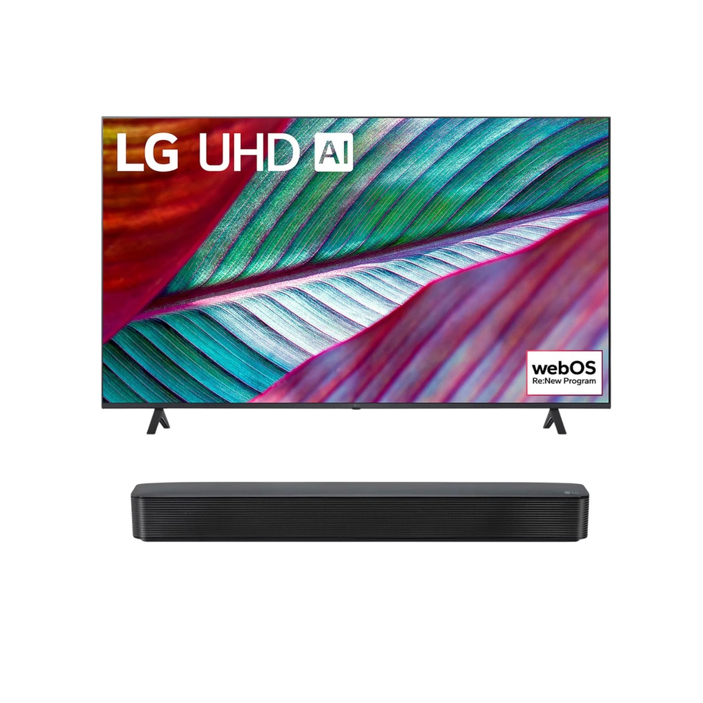 Televisor tv lg led 70" 4k uhd mas barra de sonido