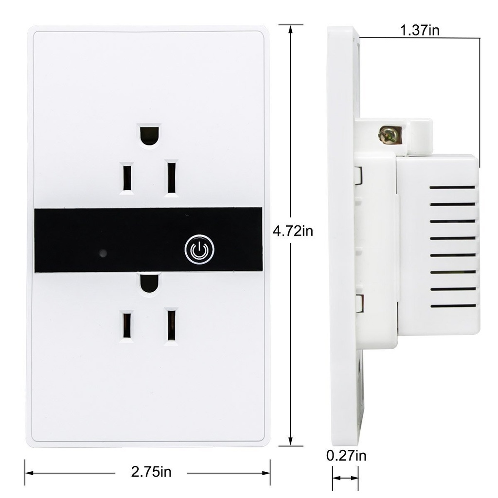 Enchufe Tomacorriente Inteligente Wi-fi