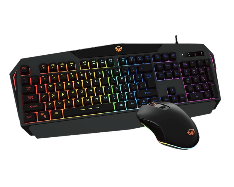 Combo 2 En 1 Teclado Y Mouse Con Iluminación Meetion