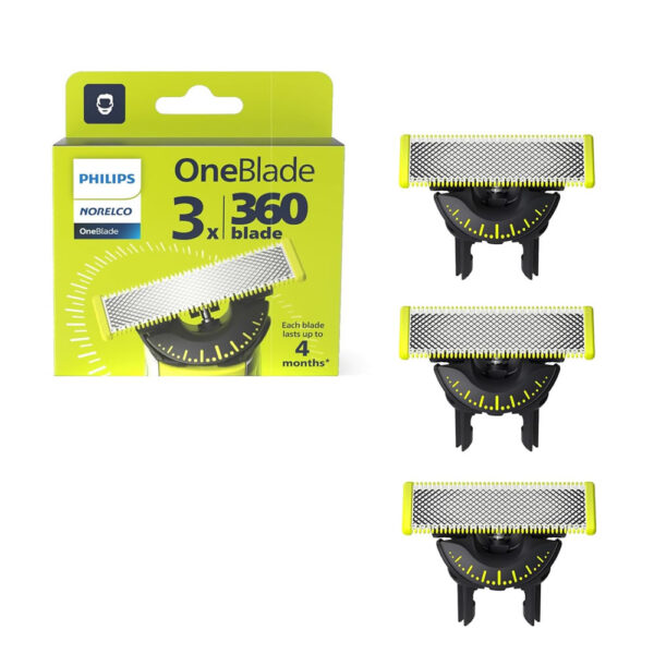 Repuesto para Afeitadora de barba x3 Philips Norelco OneBlade 360