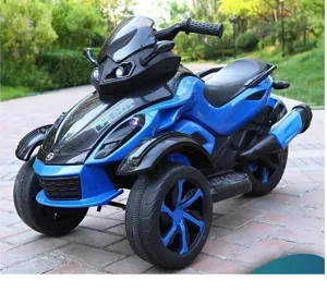 Moto Clásica A Batería De 3 Llantas para niños