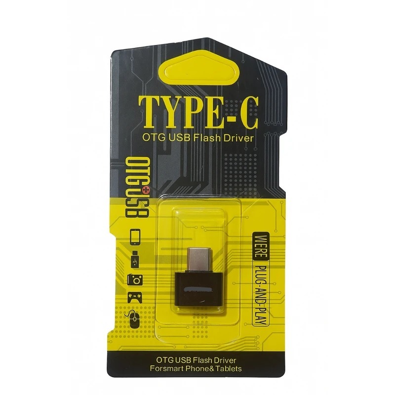 Adaptador OTG Tipo C Macho A Usb Hembra