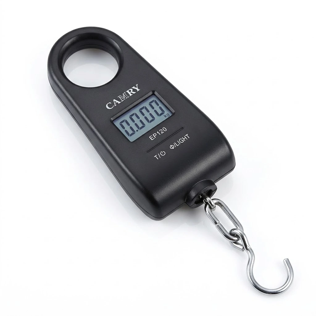 [EP120] BALANZA DIGITAL PORTÁTIL DE GANCHO CAMRY EP120 (20 KG / 44 LB)