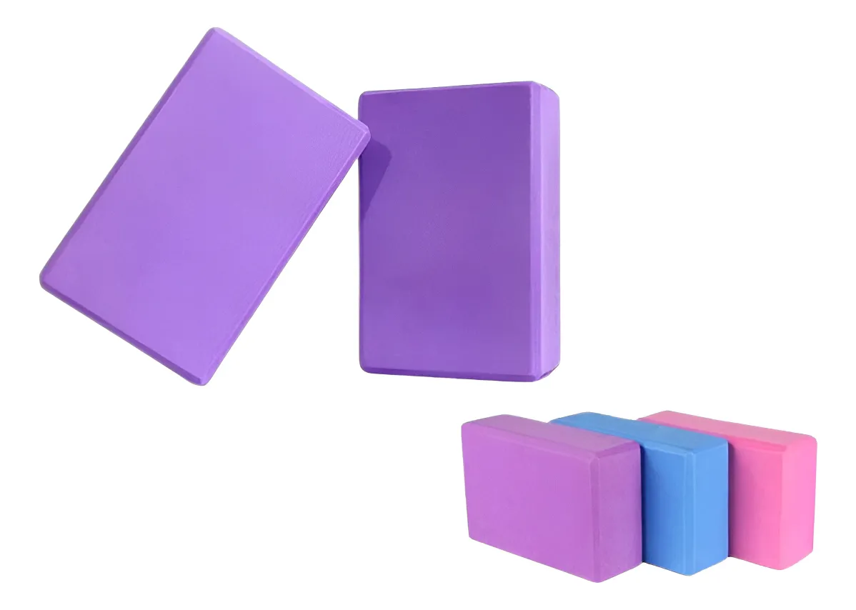 Bloque Para Yoga - Estables y Livianos 23*15*8 cm.
