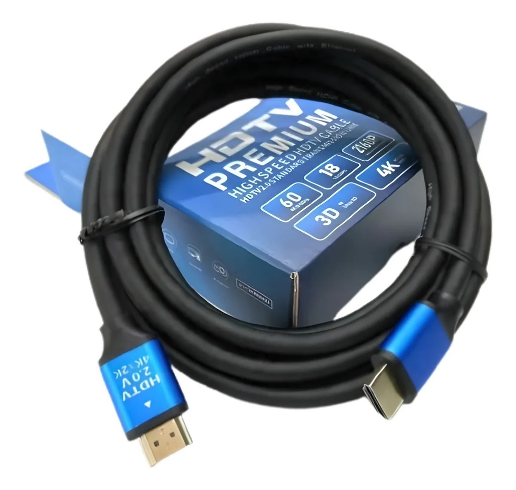 Cable Hdmi Hdtv Premium 20  Metros