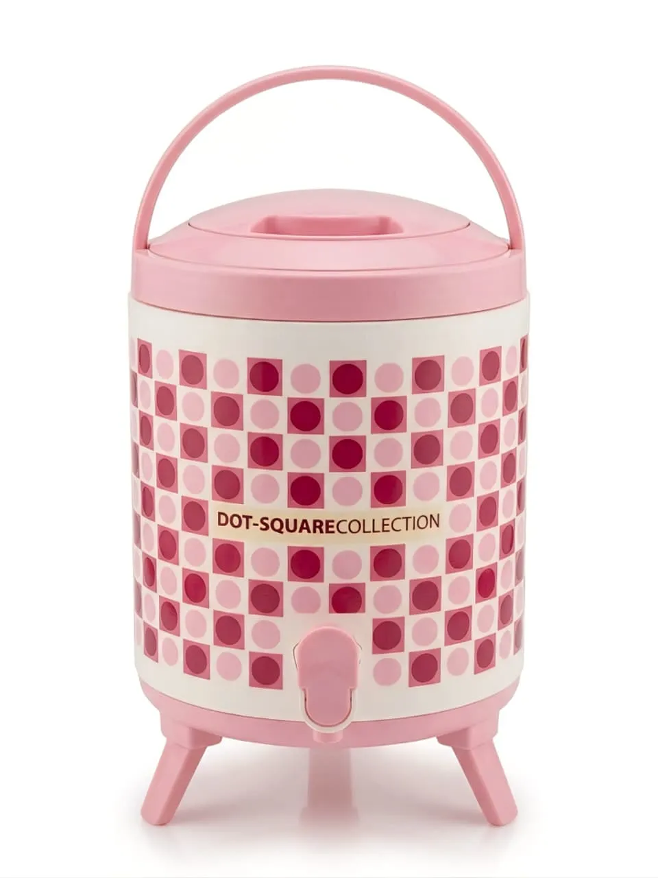 DISPENSADOR DE BEBIDAS CALIENTE-FRIO 10 Lts. ROSADO