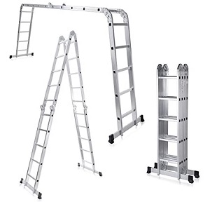 Escalera Multiuso 4x4 Metros Aluminio Century