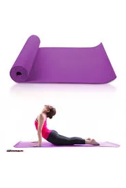 [397327-M] MAT DE YOGA 6 mm. ALFOMBRA DE EJERCICIO MÚLTIPLES - MORADO