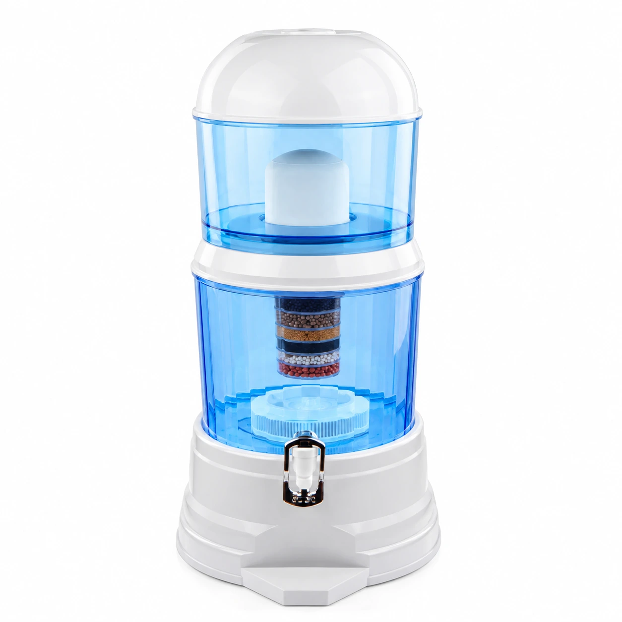 FILTRO PURIFICADOR DE AGUA POR GRAVEDAD ELECTRIC LIFE JM-16B (16 LITROS)