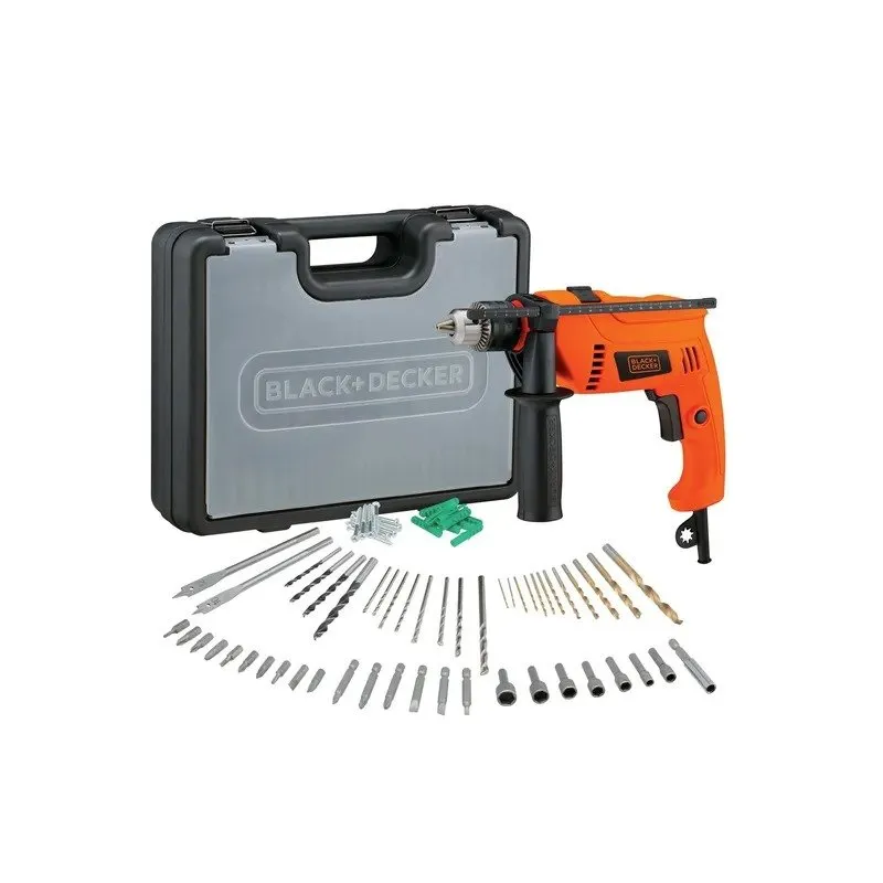 Taladro Percutor De 650w / 72 Piezas