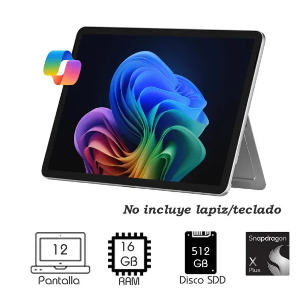 [Microsoft Surface Pro 12 Copilot+ 12″ Snapdragon X Plus 16GB 512GB Win11] Microsoft Surface Pro 12 Copilot+ 12″ Snapdragon X Plus 16GB 512GB Win11