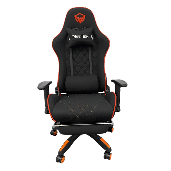 SILLA GAMER MT  -CHR25 NEGRA/NARANJA MEETION