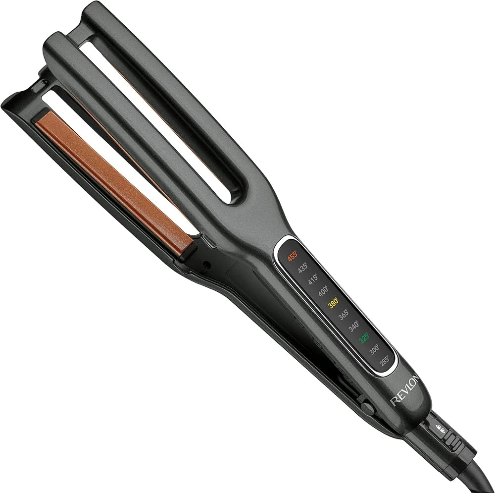 Plancha de cabello de ceramica y cobre Revlon