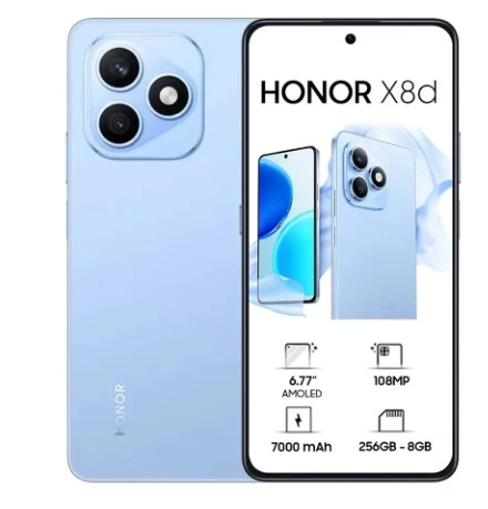 Honor x8d 256gb/8ram