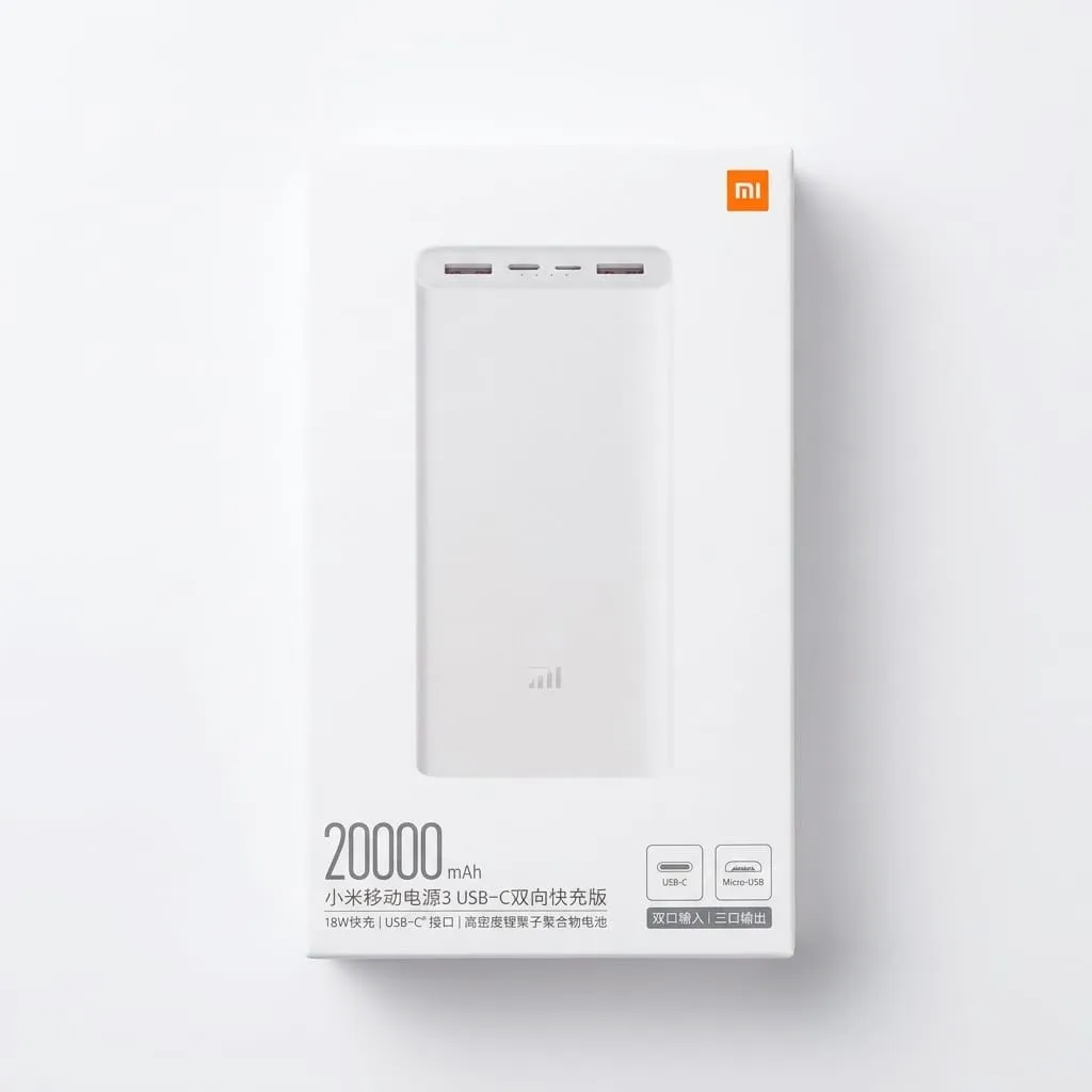 [04-04-028] Power Bank Xiaomi 20000 mAh