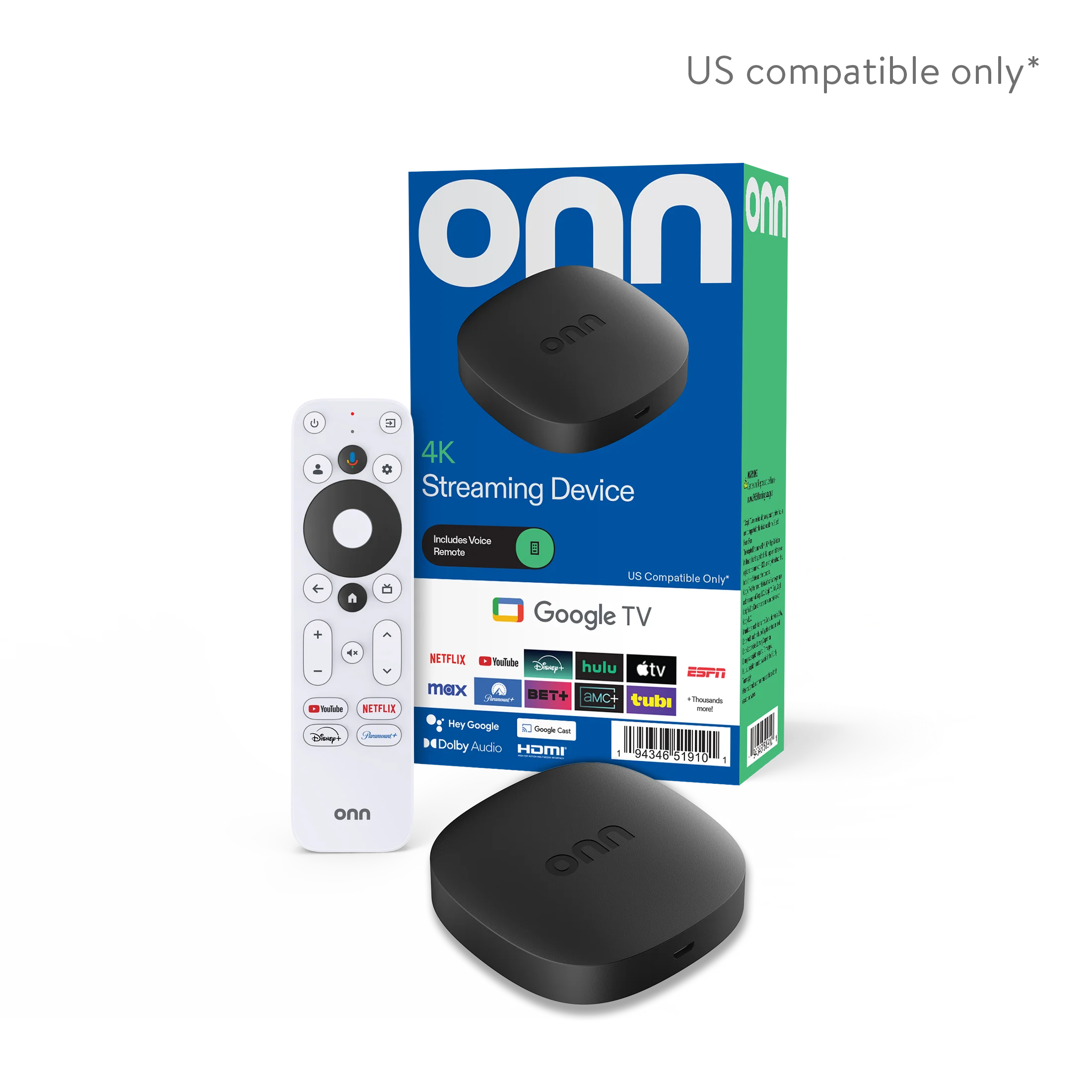 Tv Box Onn 4k Google Tv
