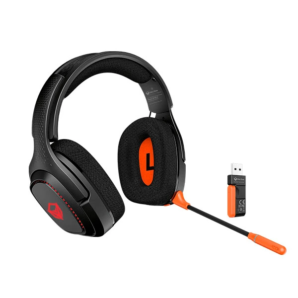 Audifono Gamer  MT-BTH012 Negro/Naranja Meetion