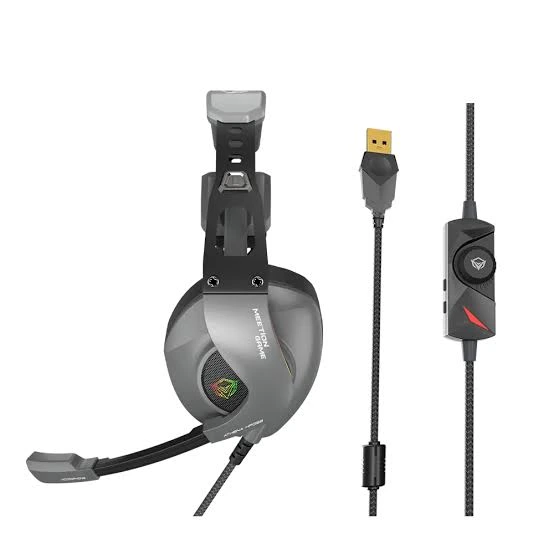 Audifonos Gamer MT-HP099 Gris/Negro Meetion