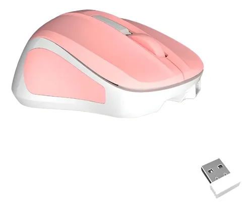 Mouse Wireless Minigo Rosado Meetion