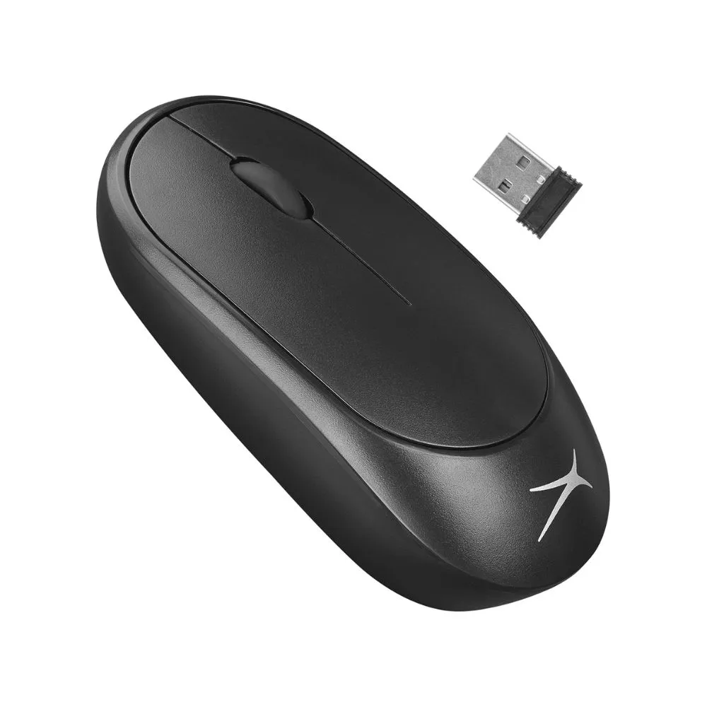Mouse Conexión Inalambrica Negro, ALTEC