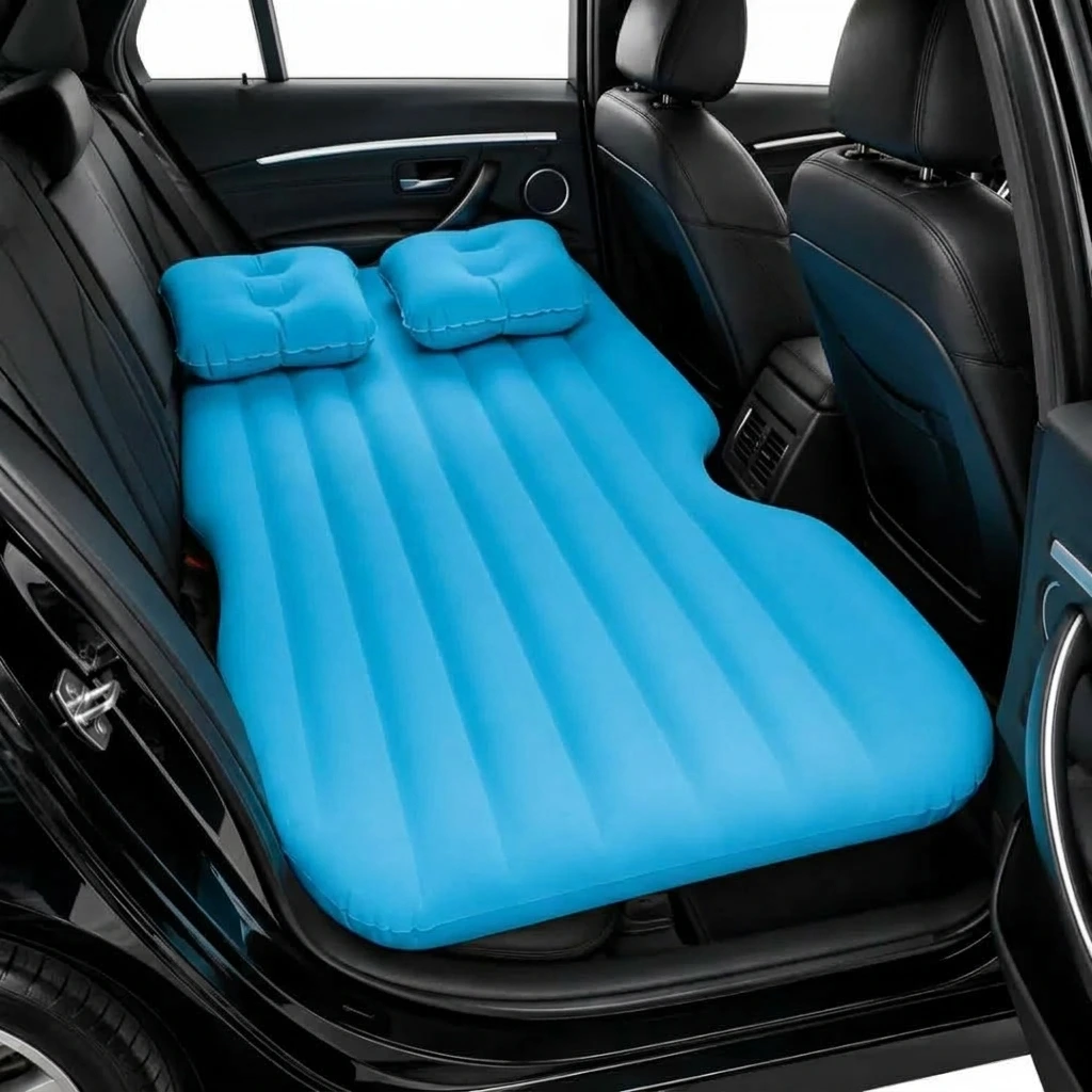 SET DE COLCHÓN INFLABLE PARA AUTO