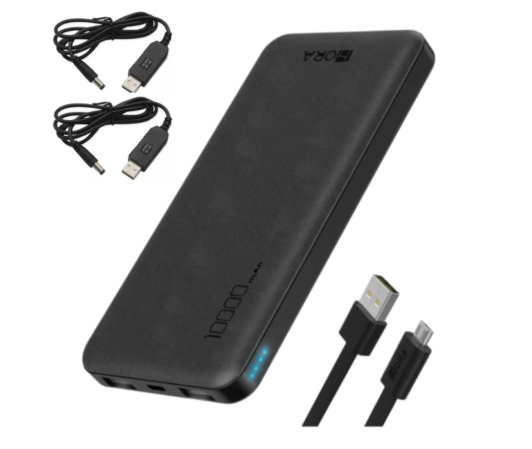 Power Bank 10000 mAh, 5V, Ebasix