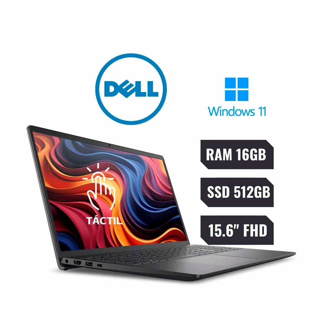 Laptop Dell Inspiron 15 Negro ¡¡REGRESO A CLASES¡¡