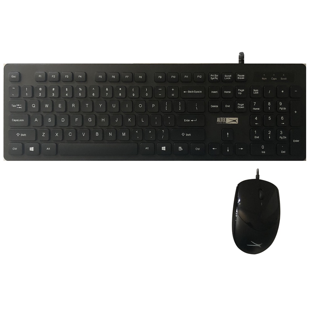 Altec- combo teclado y mouse lansing