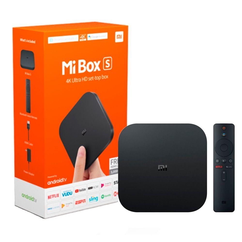 Tv Box Mi Box S Xiaomi 4K 2da generación Ultra Hd IDEA DE REGALO
