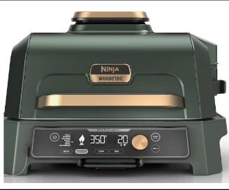 Grill Ahumador XL de Exterior Ninja Verde