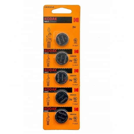 Pilas de Litio Cr2032, 5-Pack, Kodak