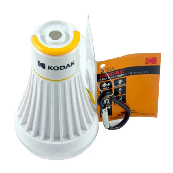 Linterna Recargable 120 Lumenes, Kodak