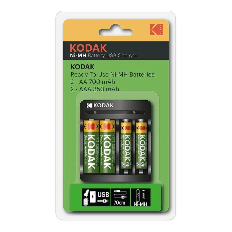 Cargador 2Xaa+2xaaa, Kodak