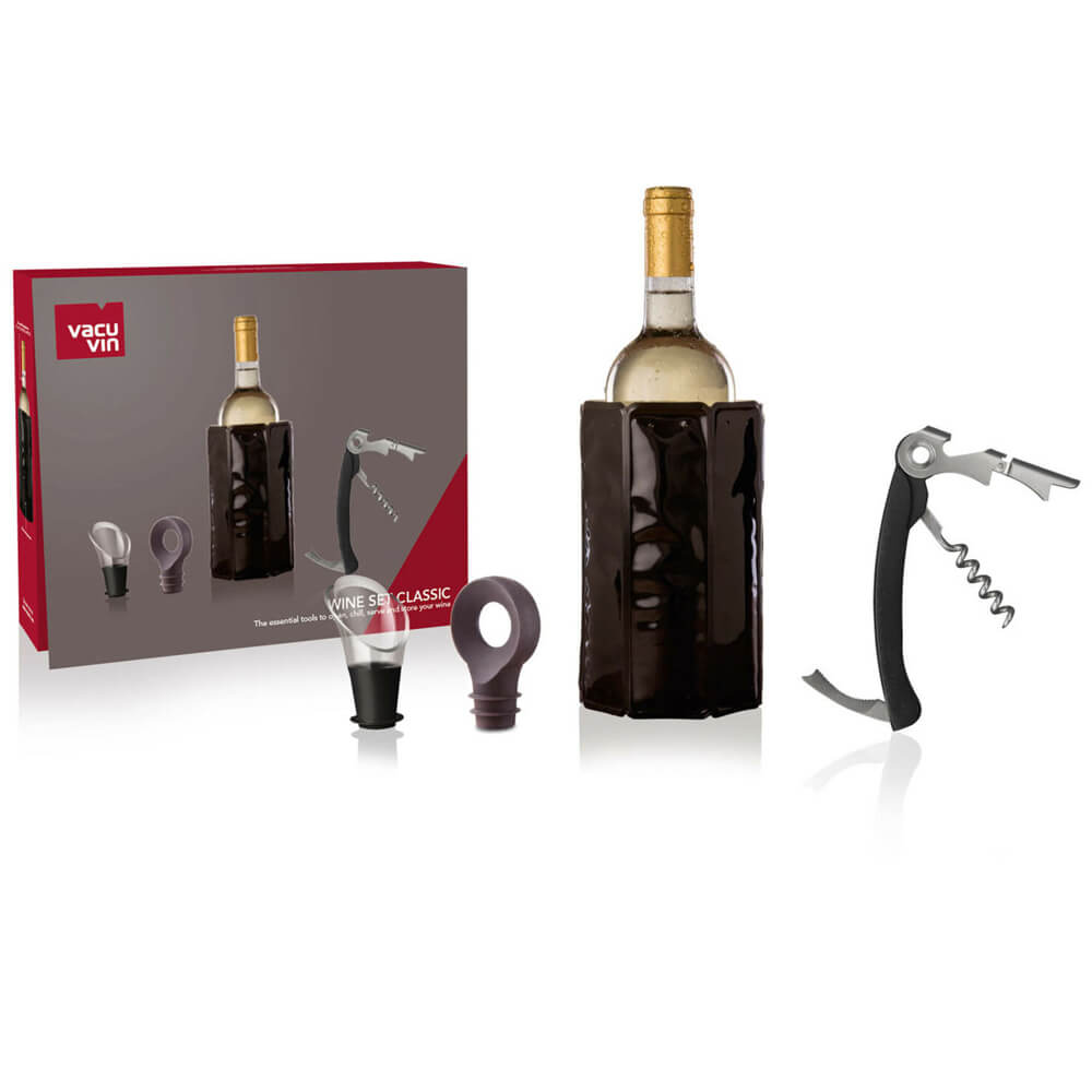 Set De Vino Classic Vacu Vin 4 Pcs