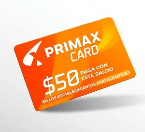 Primax Card $50