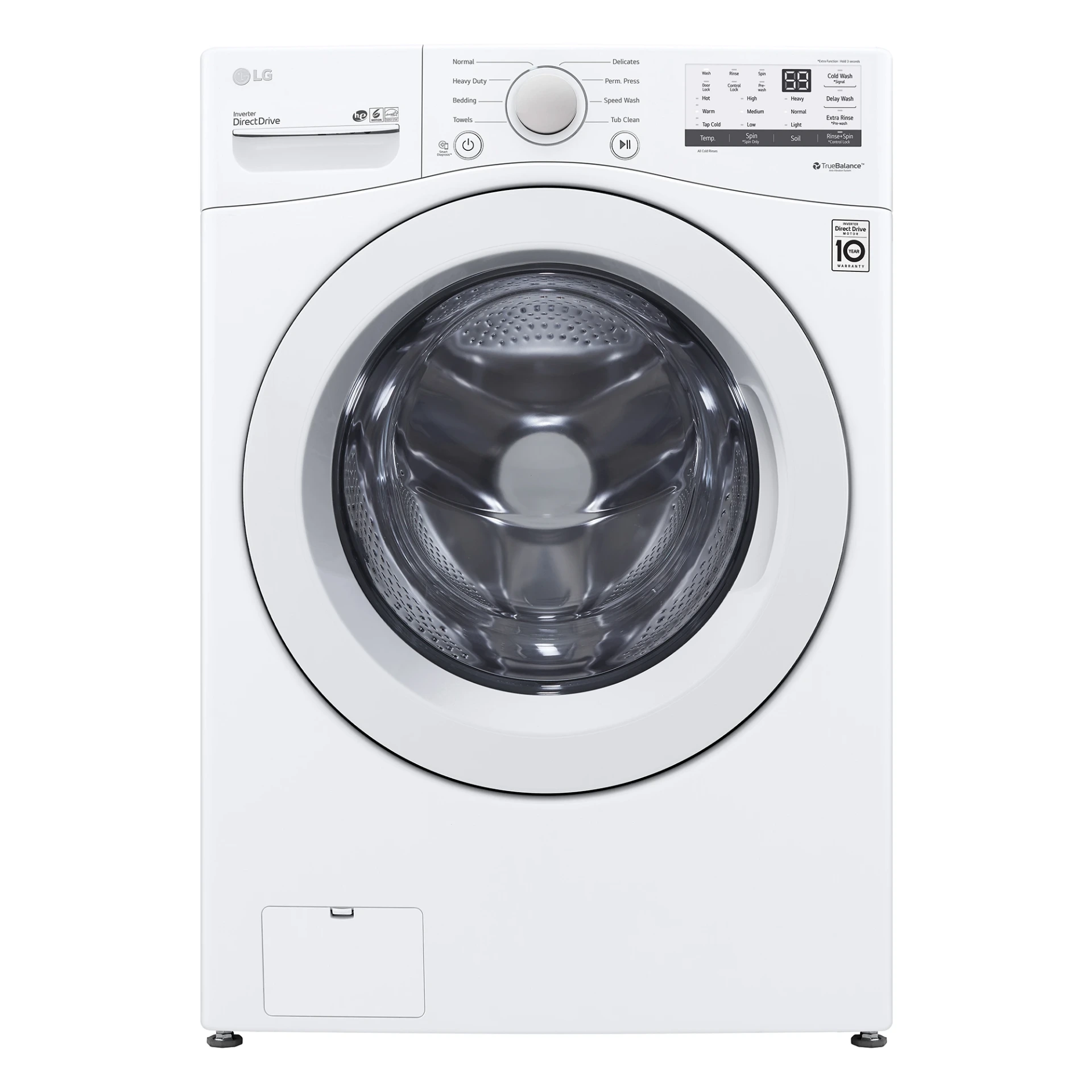 Lavadora Lg Carga Frontal Wm25wv2s6w (Blanca)