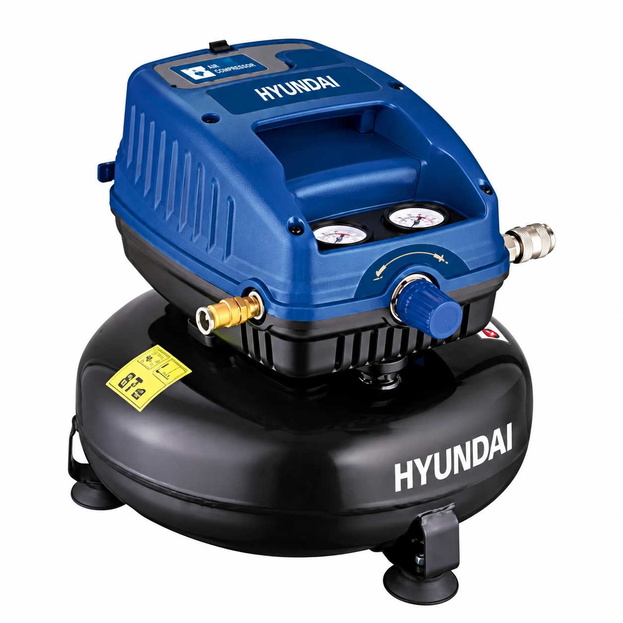 Motocompresor 12L sin Aceite Hyundai