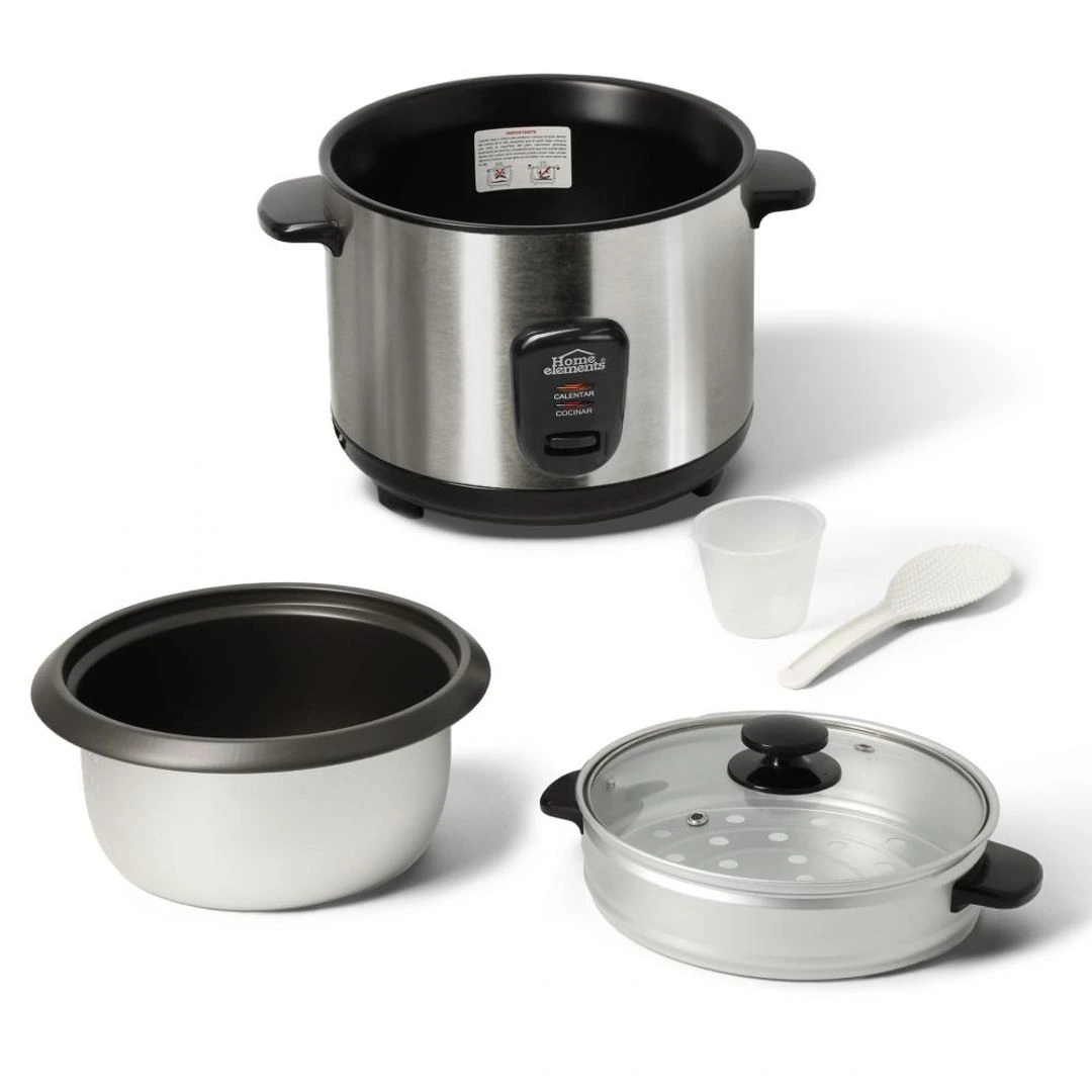 Olla Arrocera 1.8L Inox con Vaporera