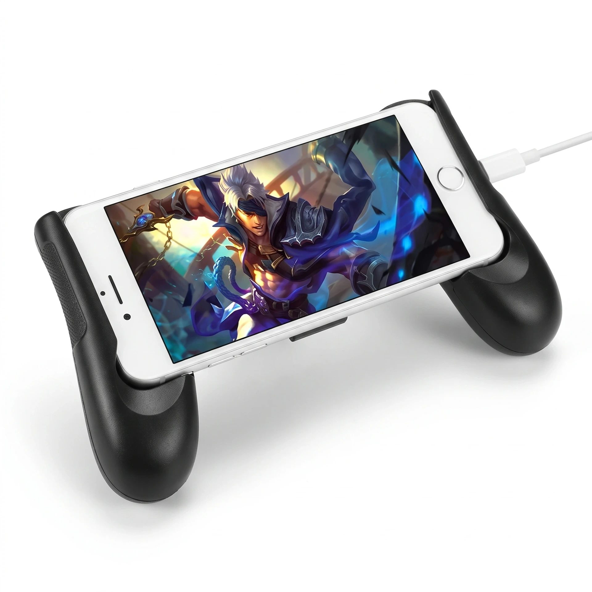 SOPORTE ERGONÓMICO GAME HANDLE PARA TELÉFONOS MÓVILES (COLOR NEGRO)