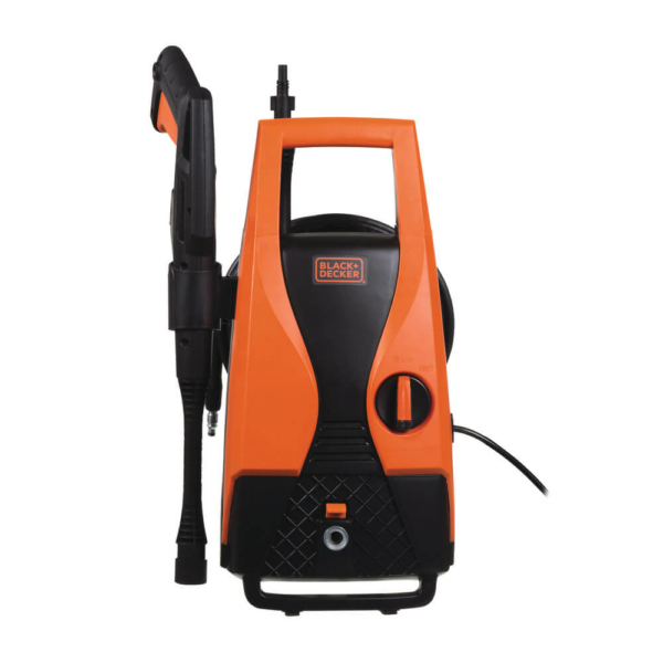 Hidrolavadora black decker 1512 psi 1400 watts manguera pvc textil tomate