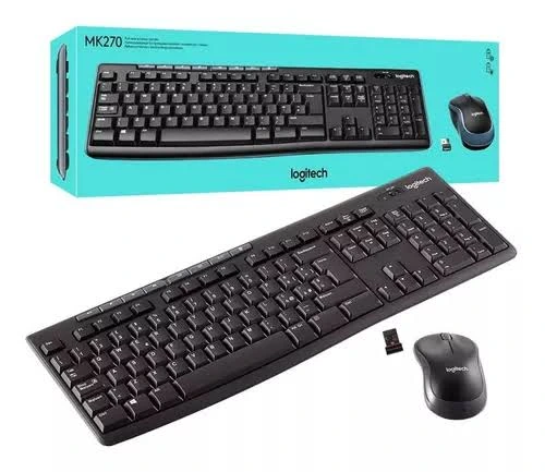 Combo de Teclado y Ratón Inalámbrico, Logitech