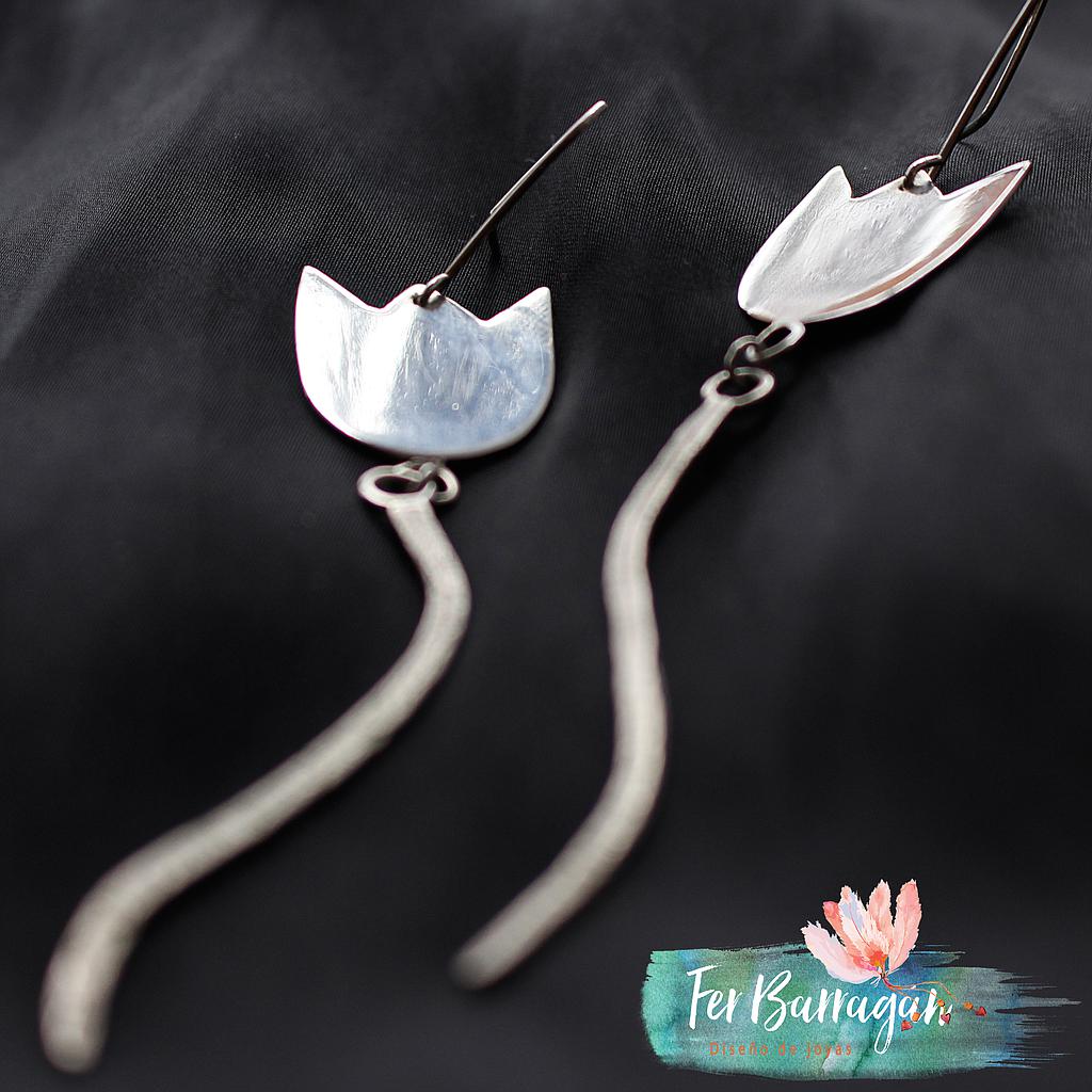 Aretes Tulipán