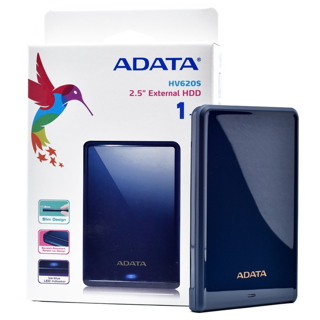 Disco Duro Externo Adata 1Tb Slim