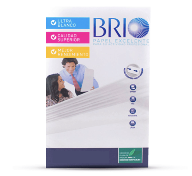 Resma De Papel Bond A4 BRIO COPI